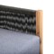 Armen Living Sienna Outdoor Eucalyptus Sofa in Teak Finish with Gray Cushions LCSISOWDTK - alternate 6